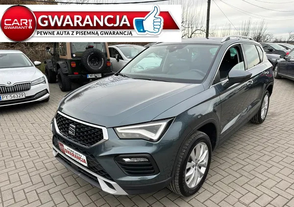 samochody osobowe Seat Ateca cena 93900 przebieg: 64000, rok produkcji 2021 z Dąbrowa Białostocka